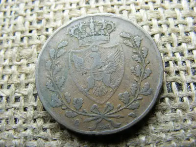 Portugália 5 centesimi, 1826