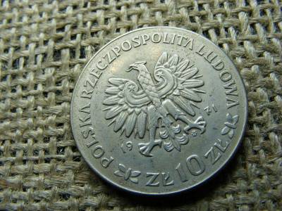 10 Zlotych, 1971, Lengyelország
