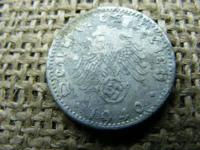 Birodalmi 50 pfennig, 1940 D