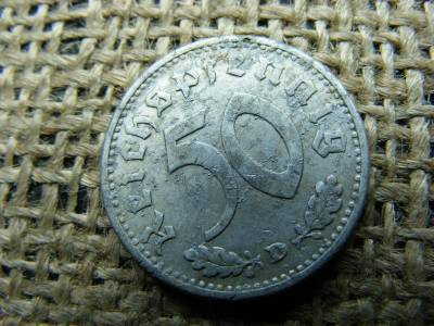 Birodalmi 50 pfennig, 1940 D