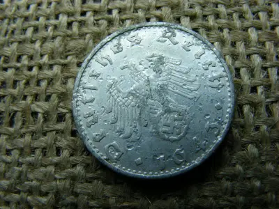 Birodalmi 50 pfennig, 1943 B