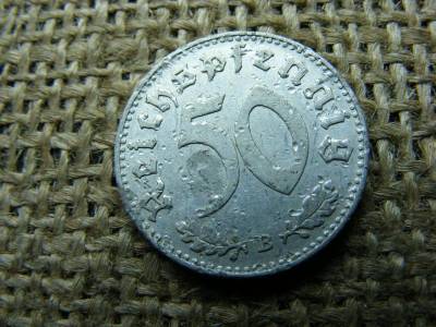 Birodalmi 50 pfennig, 1943 B