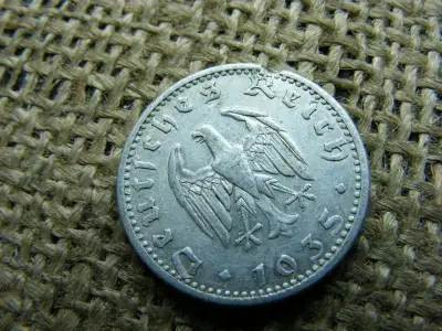 Birodalmi 50 pfennig, 1935 F