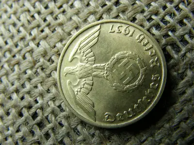 Birodalmi 10 pfennig, 1937 D