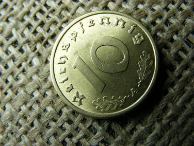 Birodalmi 10 pfennig, 1937, A jelzés