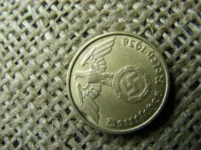 Birodalmi 10 pfennig, 1938 B