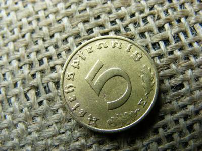 Birodalmi 5 pfennig, 1937 E