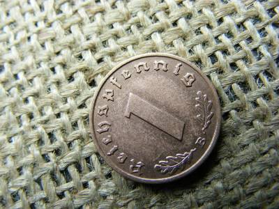 Birodalmi 1 pfennig, 1938 B, ritka