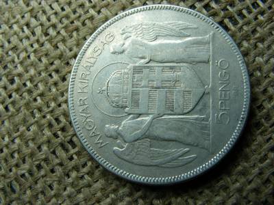 Ezüst 5 pengő, 1930, Horthy Miklós