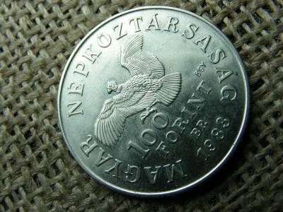 100 forintos érme, 1983