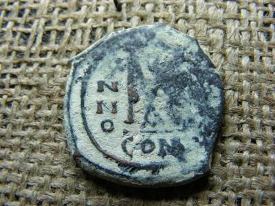 Maurice Tiberius Nagy Follis, 582-603, Konstantinápoly