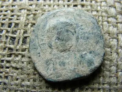 Bizánci Follis, 1071-1078, Baszileiosz, bronz