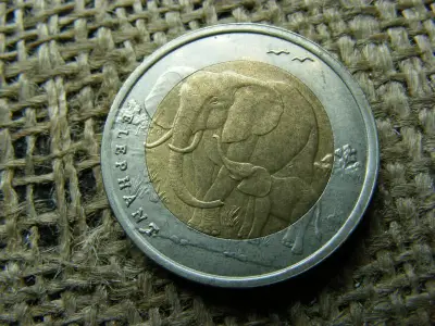 Török 1 lira, 2009, elefánt