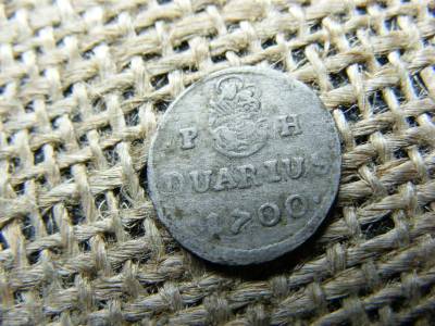 Lipót Duarius, 1700, ritka verőtőváltozat