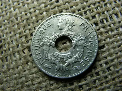 Francia 5 centimes érme, 1939