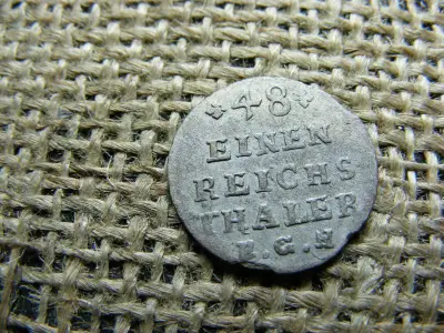 Ezüst 1/48 Tallér, 1743, R