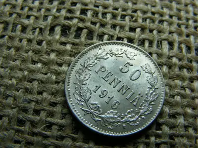 Ezüst 50 pennia, 1916