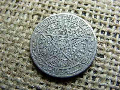 Marokkó 50 centimes, 1924