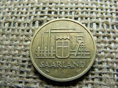 Saarland 20 Francs, 1954, Frank