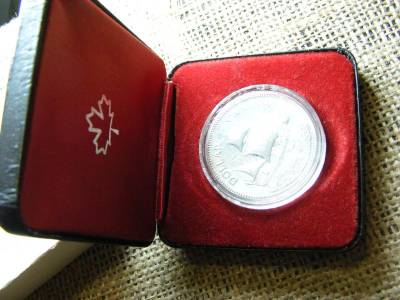 Kanada, 1 dollár, 1979, ezüst, dísztokos