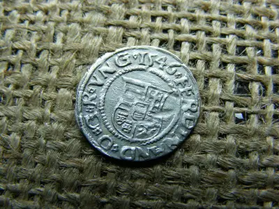 Ezüst Ferdinánd dénár, 1546, KB