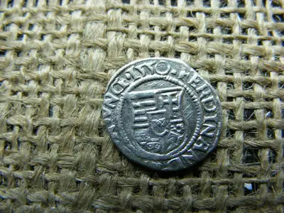 Ezüst Ferdinánd dénár, 1550, KB