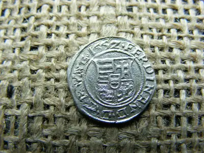 Ezüst Ferdinánd dénár, 1552, KB