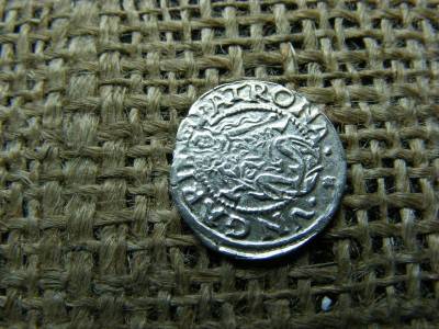 Ezüst Ferdinánd dénár, 1555, KB