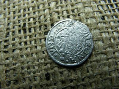 Ezüst Miksa dénár, 1569, KB