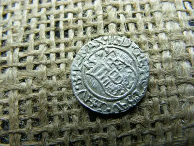 Ezüst Miksa dénár, 1571, KB