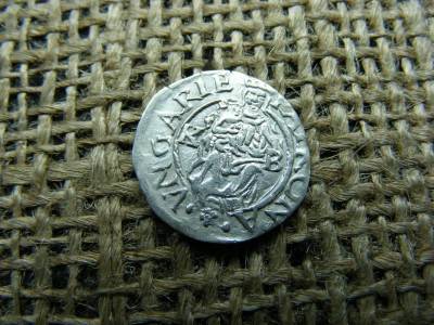 Ezüst Miksa dénár, 1575, KB