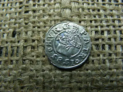 Ezüst Rudolf-dénár, 1585, KB