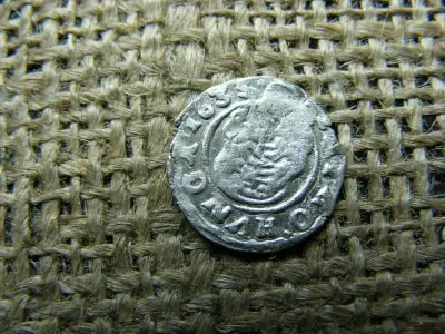 Ezüst Ferdinánd dénár, 1633, KB