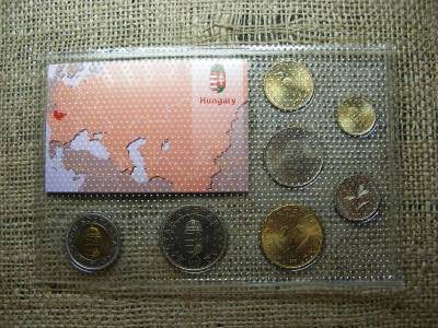 Forint forgalmi sor, külföldi csomagolású UNC érmék, 2004, 1997