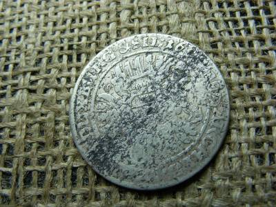 Lipót ezüst 15 krajcár, 1664, SHS, XV