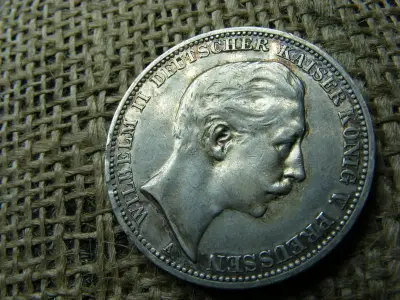 Birodalmi ezüst 3 márka, 1910