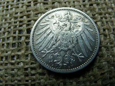 Birodalmi 1 márka, 1907, ezüst