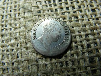 Ezüst 1 krajcár, 1814, kreuzer, verdehibás, félrevert