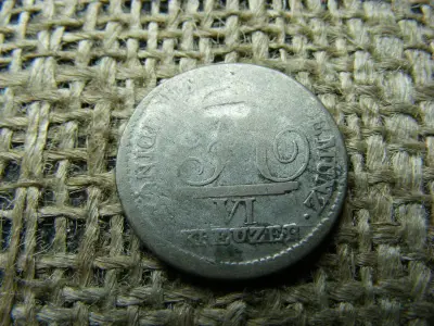 Ezüst 6 krajcár, 1808