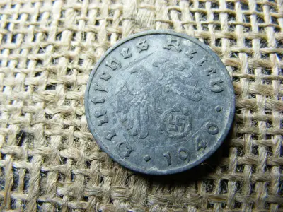 Birodalmi 10 pfennig, 1940, B jelzés
