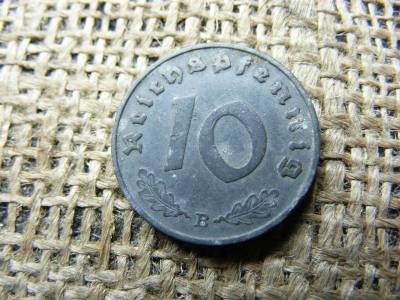 Birodalmi 10 pfennig, 1940, B jelzés