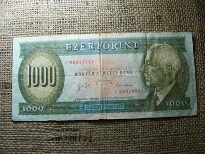 1000 forintos bankjegy, 1996, F sorozat