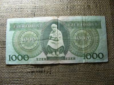 1000 forintos bankjegy, 1996, F sorozat