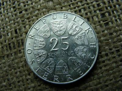 Ezüst 25 schilling, 1969