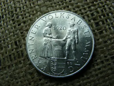 Ezüst 25 schilling, 1960, Ausztria
