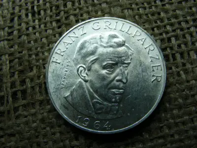 Ezüst 25 schilling, 1964