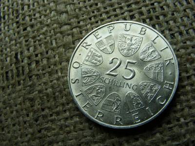 Ezüst 25 schilling, 1970