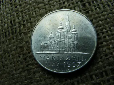 Ezüst 25 schilling, 1957