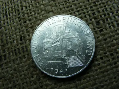 Ezüst 25 schilling, 1961, Ausztria