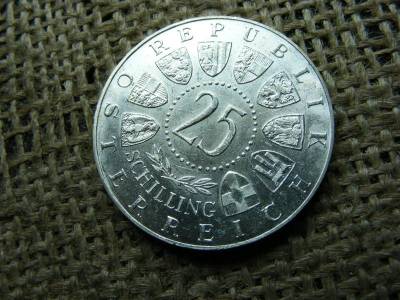 Ezüst 25 schilling, 1961, Ausztria